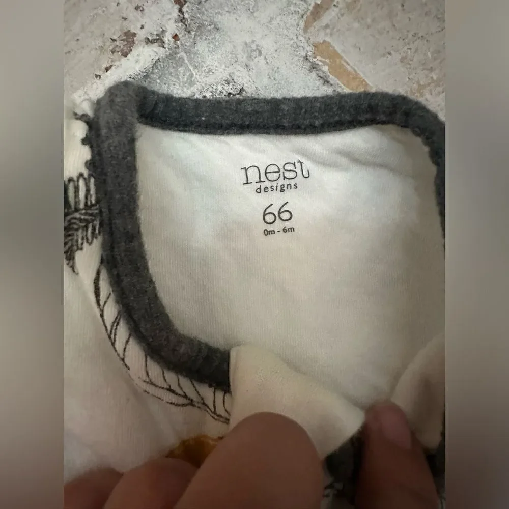 Nest Designs Sleep Sack with Onesies bundle 0-6 months